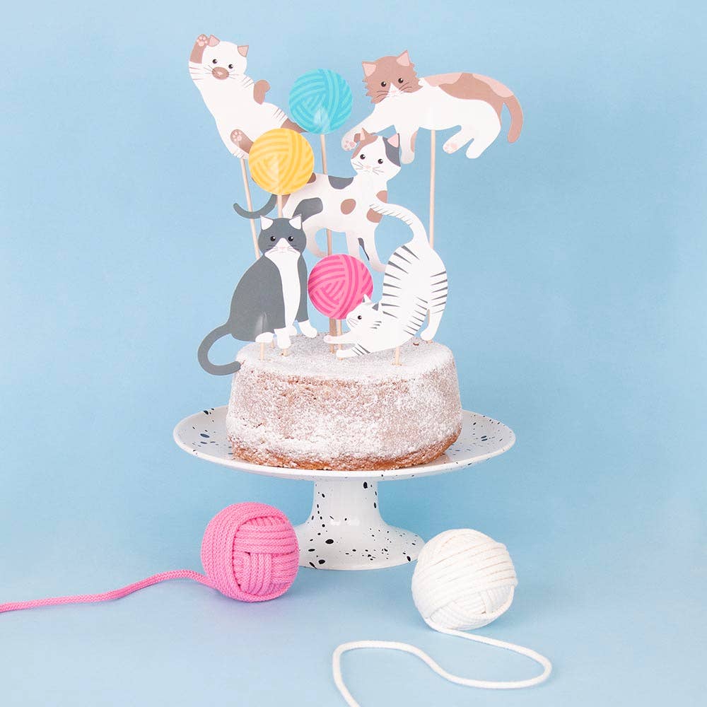 kitty cake toppers