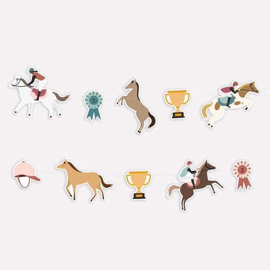 Pony paper garland