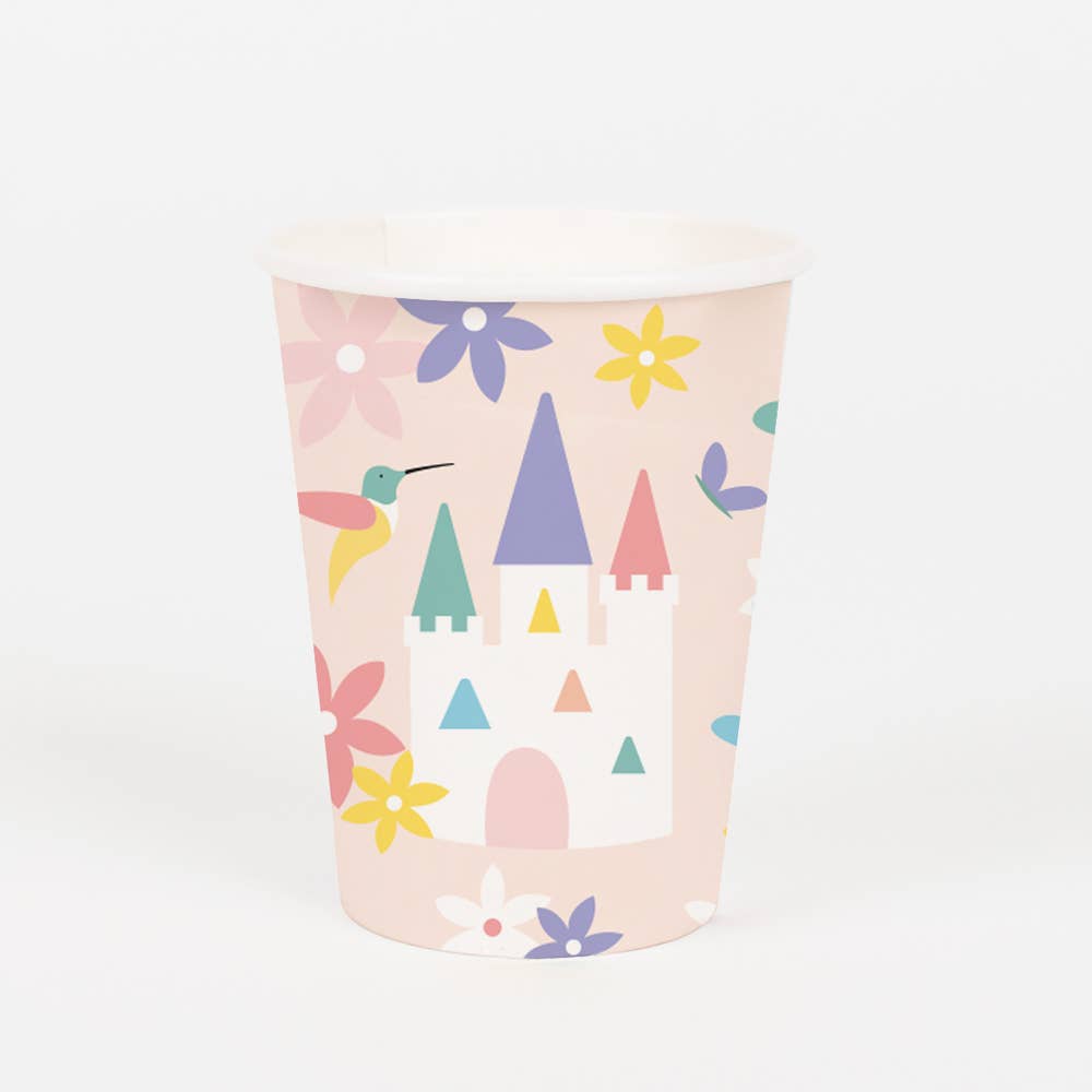 Princess cups x 8