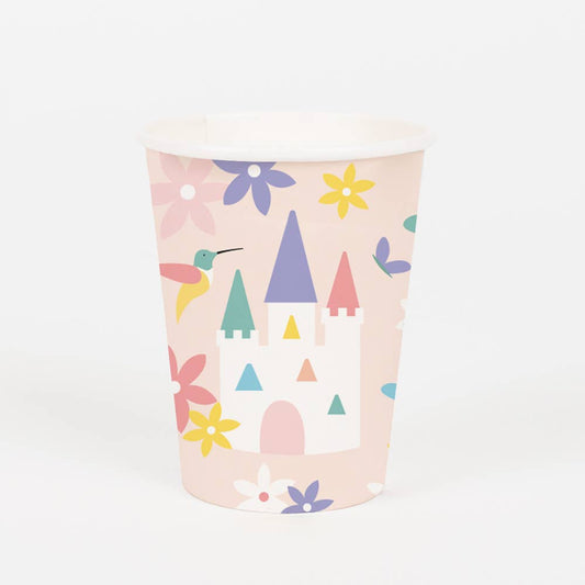 Princess cups x 8