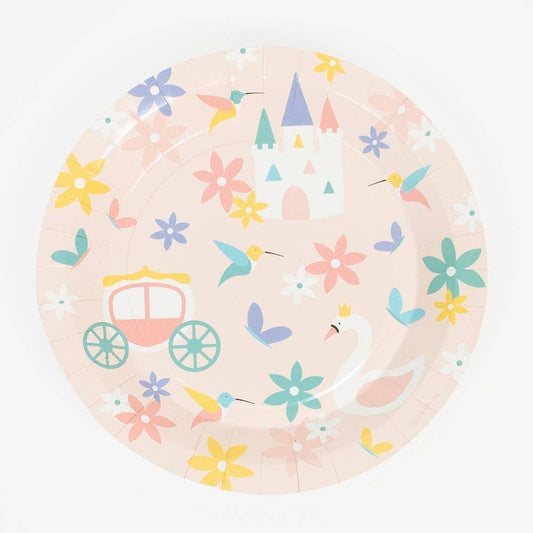 Princess plates x 8