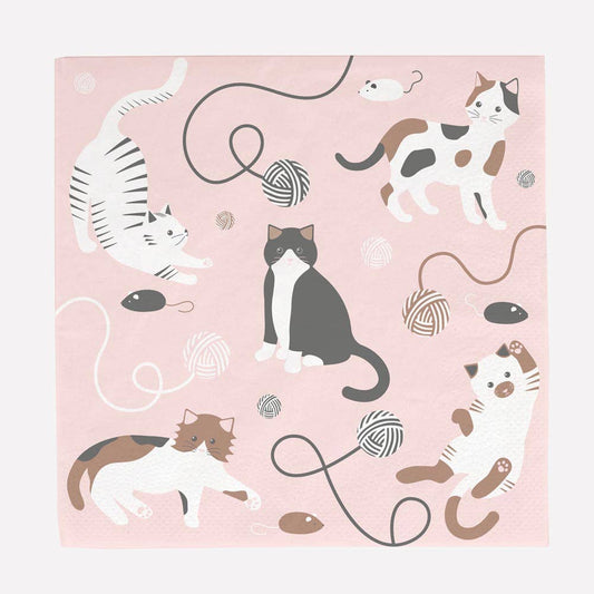 Kitty napkins
