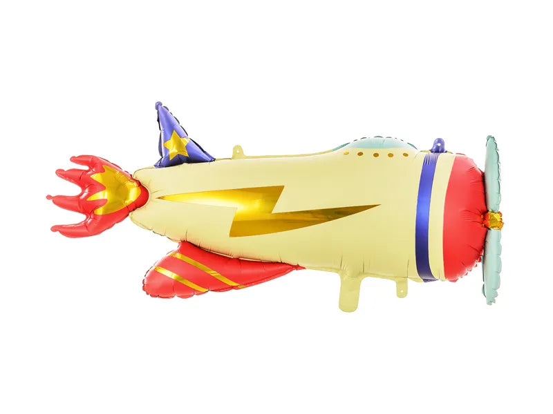 Airplane foil balloon