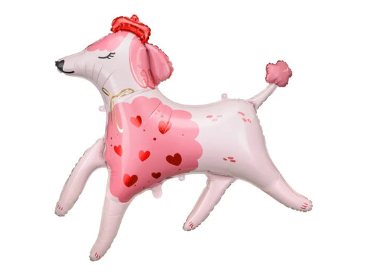 Lovely Poodle Shaped Foil Balloon
