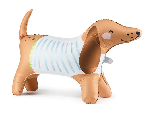Dachshund Standing Foil Balloon