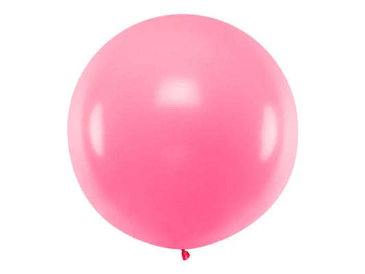 Sugar pink huge latex balloon