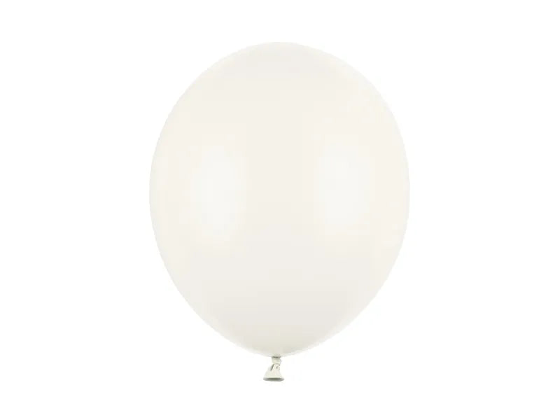 latex milk white balloons x 10
