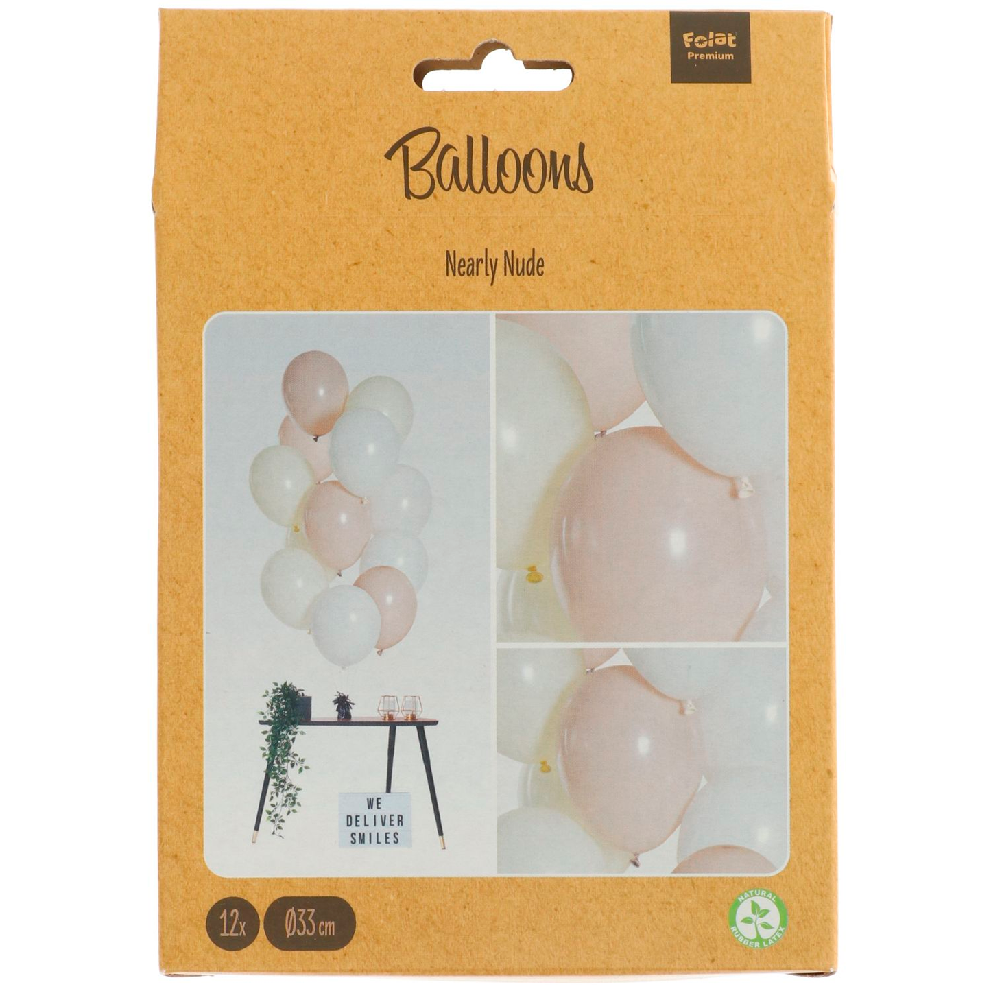 Balloons soft powder x 12