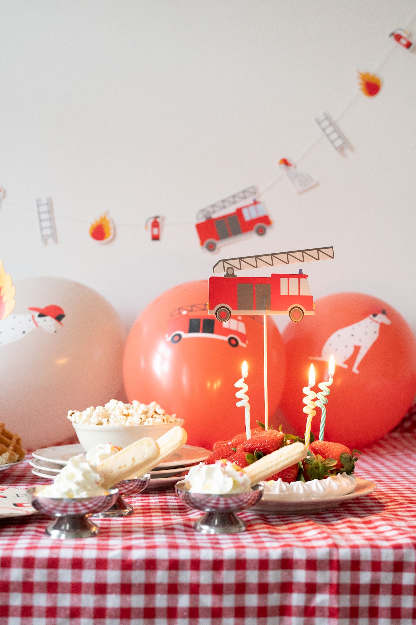 Firemen Party Box.